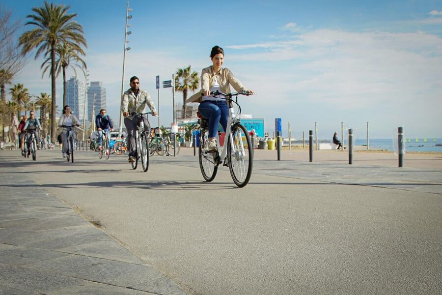 Barcelona Photo Highlights 4h Small Group eBike Tour - Montjuic on electric power: panoramic photos plus the Olympic zone