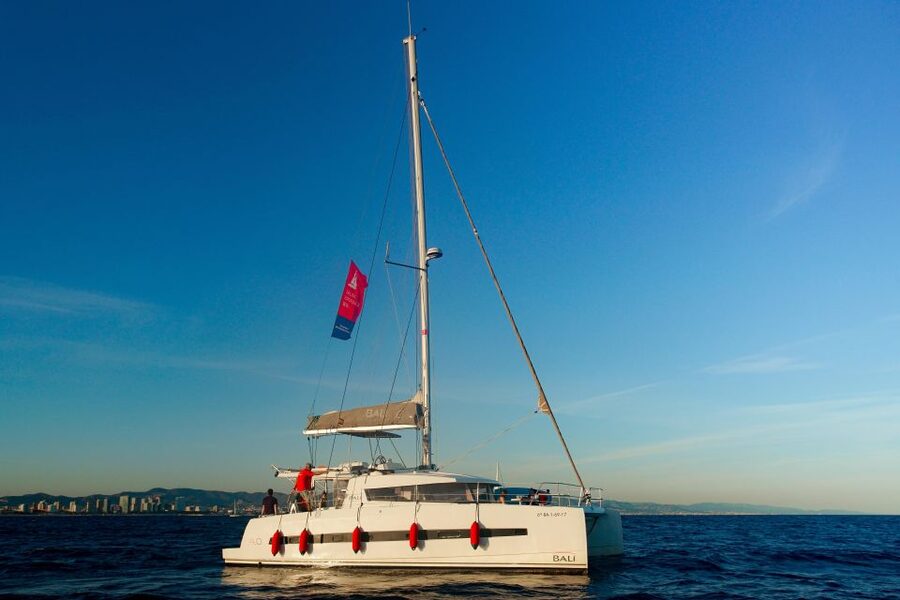 Barcelona: Private Catamaran Sailing with Drinks and Snacks - From Port Olimpic to Open Water, Without the Hassle