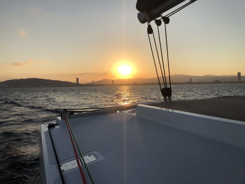 Barcelona: Private Catamaran Sailing with Drinks and Snacks - Your Private Catamaran for Up to 12, Not a Floating Waiting Room