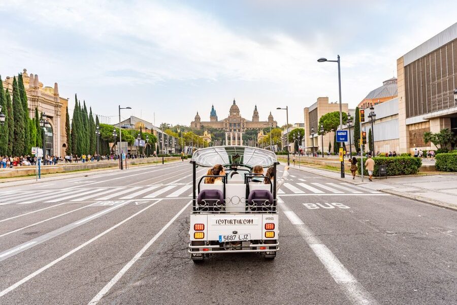 Barcelona: Private City Tour by Eco Tuk Tuk - The Olympic Port and 1992 sailing sites: why this stop is more than trivia