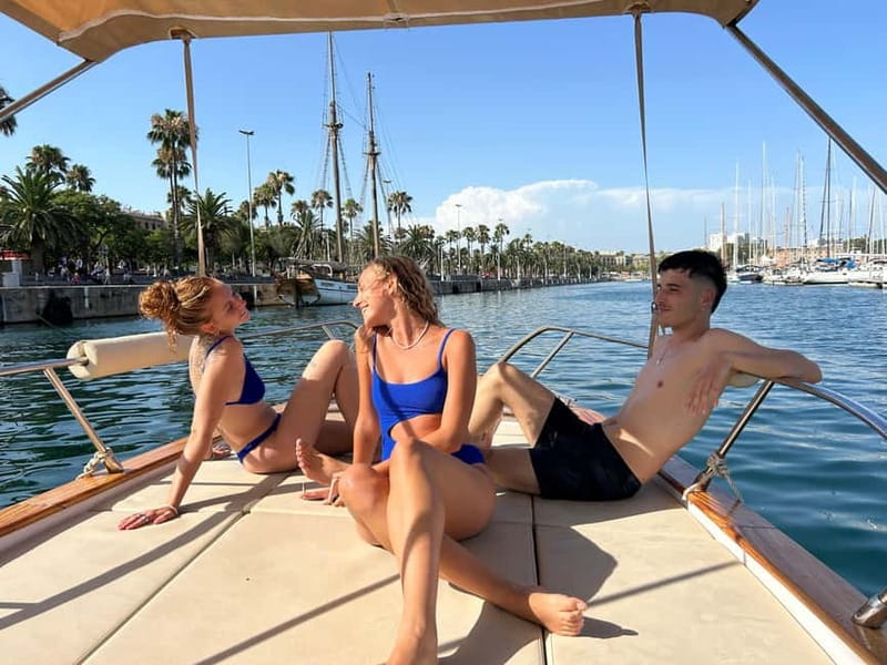 Barcelona: Private Classic Yacht Tour with Drinks - A Classic Yacht Built for Comfort, Not Just Aesthetic Photos