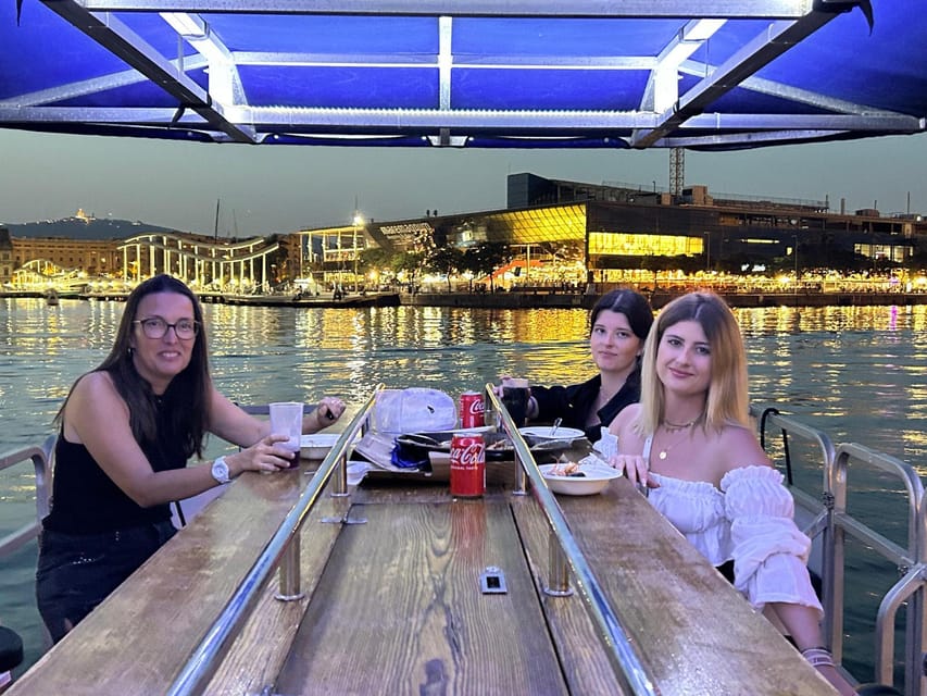Barcelona: Private Evening Cruise with Dinner and Drinks - Price and value: $76 per person for 2 hours, dinner, and drinks
