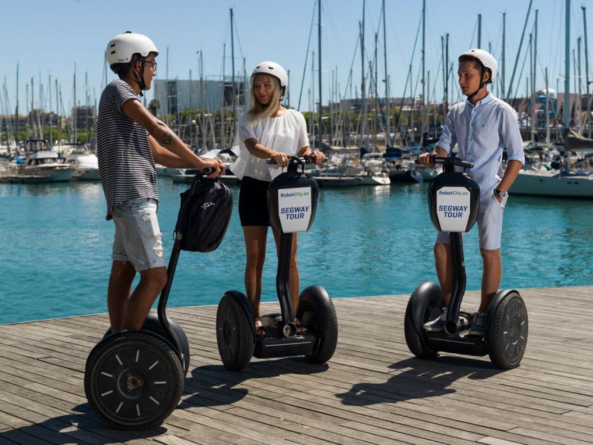 Barcelona: Private Gaudi Guided Segway Tour - Segway training and private comfort, before the Gaudi names start flying