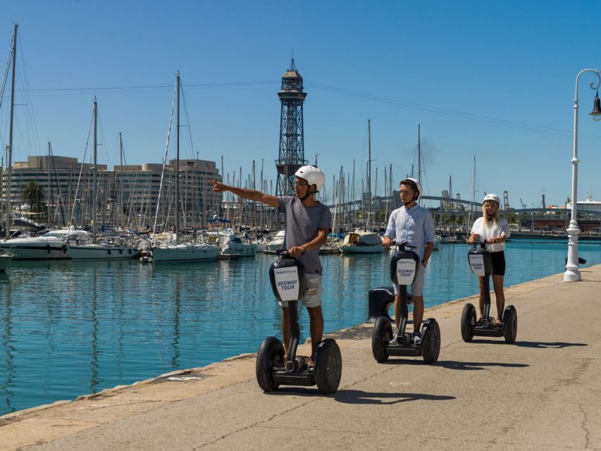 Barcelona: Private Guided Segway Tour - Forum Park finale, built for the 2004 Universal Forum of Cultures