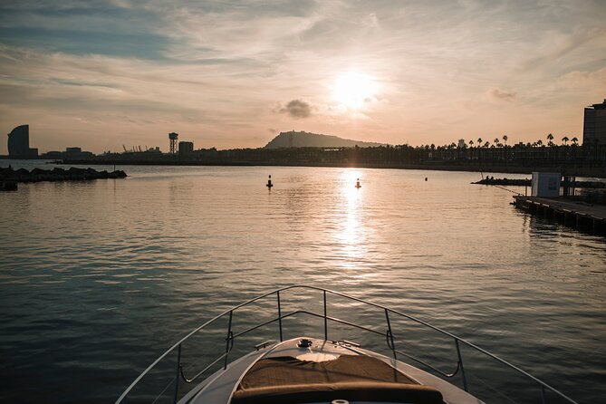 Barcelona Private Luxury Motor Yacht Sunset Cruise with Drinks - Entering the experience at Port Olimpic