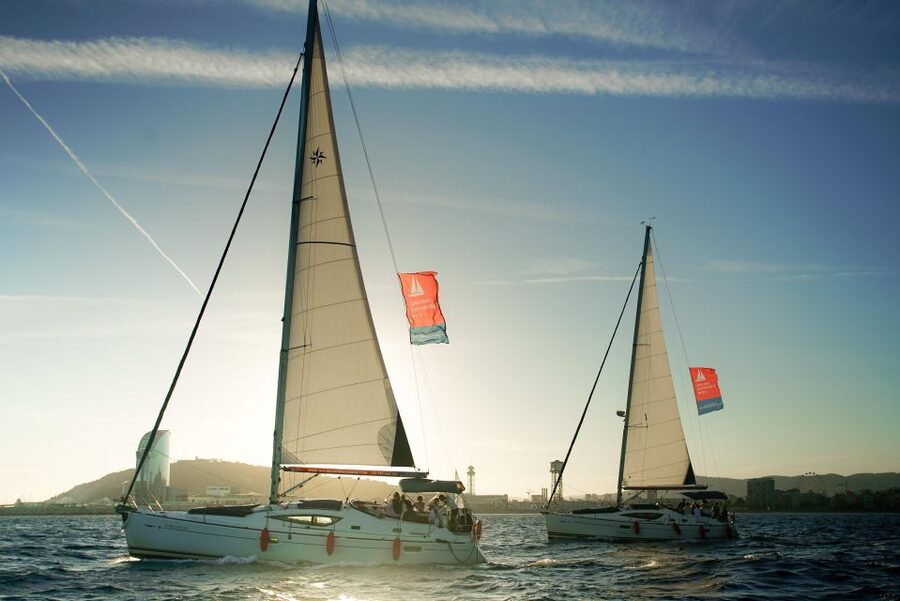 Barcelona: Private Sailing Experience from Port Olimpic - Port Olimpic check-in and boarding basics (and what “Bombon” means)