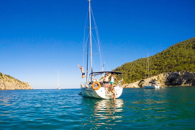 Barcelona Private Sailing Tour with Drinks for Family and Friends - The swim and inflatable toys: fun, but listen to the crew