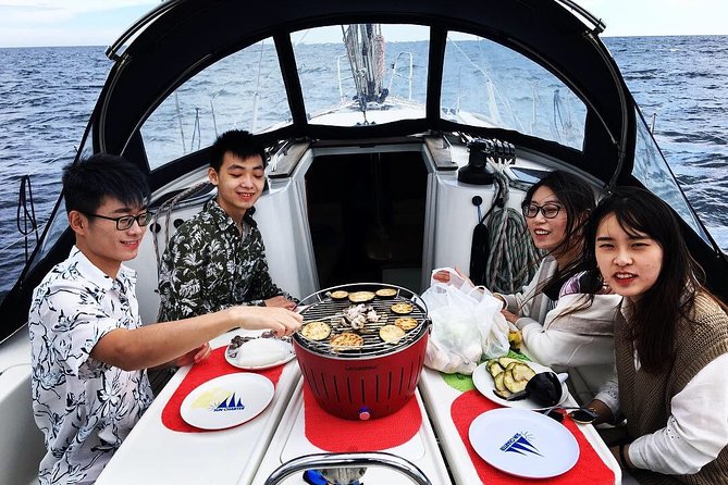 Barcelona Private Sailing Trip with unlimited drinks and snacks - The coast route: Barceloneta, Nova Icaria, Bogatell, Marbella