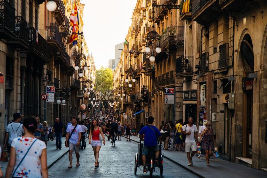 Barcelona: Private Tour w/ Locals – Highlights & Hidden Gems - Finding your guide on La Rambla, in front of the Wax Museum