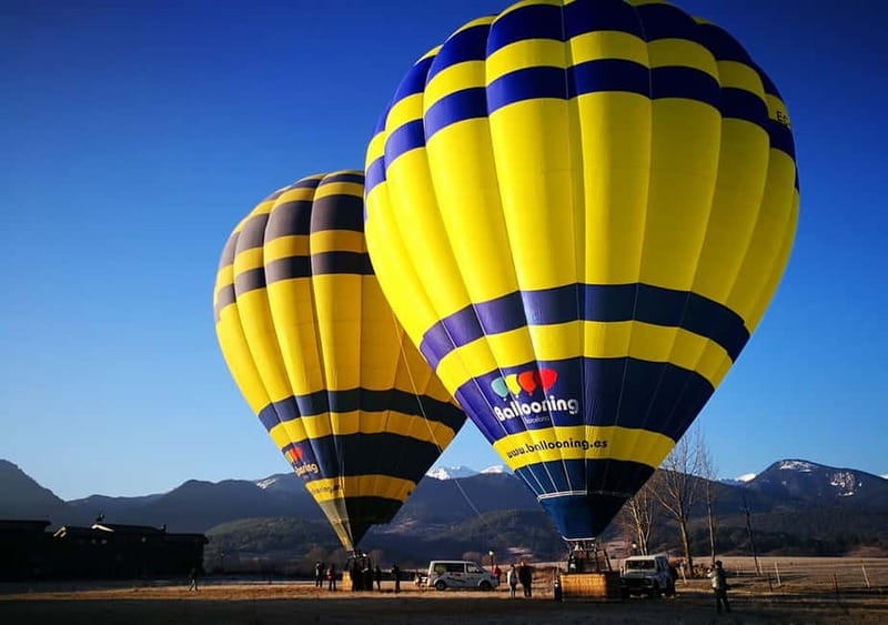 Barcelona Private VIP Balloon Flight with Pick-up Service - The landing celebration: cava toast, picnic brunch, and a souvenir you will actually keep