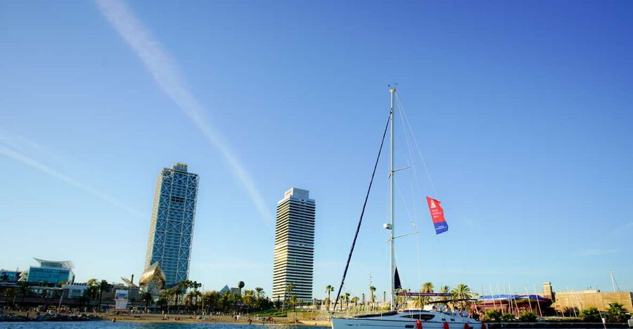 Barcelona: Private Yacht Sailing Tour - A 5-hour private sail with real skipper support