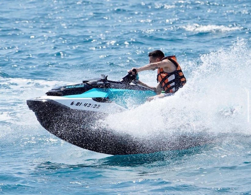 Barcelona: Rent a Jetski and speed through the ocean - Port Fòrum Jet Ski: the simple way to feel Barcelona from the water