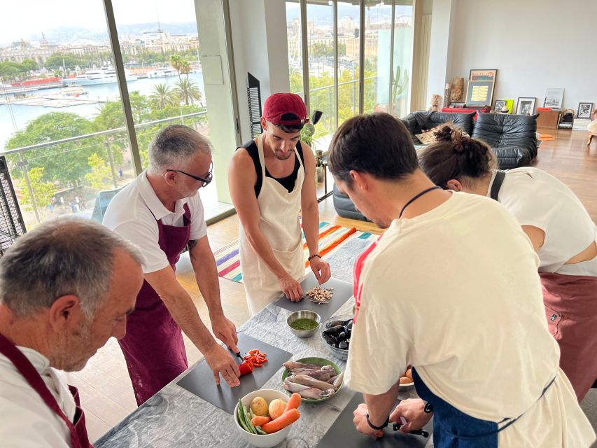 Barcelona: Rooftop Tapas and Sangria Class with a Chef - Sangria, timing, and why the meal feels generous