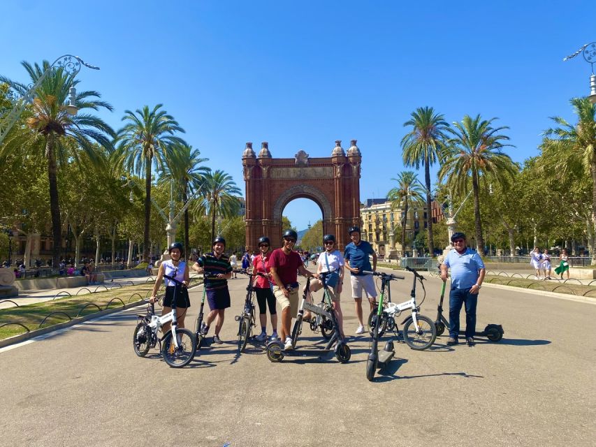 Barcelona: Sagrada Familia Electric Scooter or Bike Tour - How the ride stays smooth: private guide, pacing, and safety