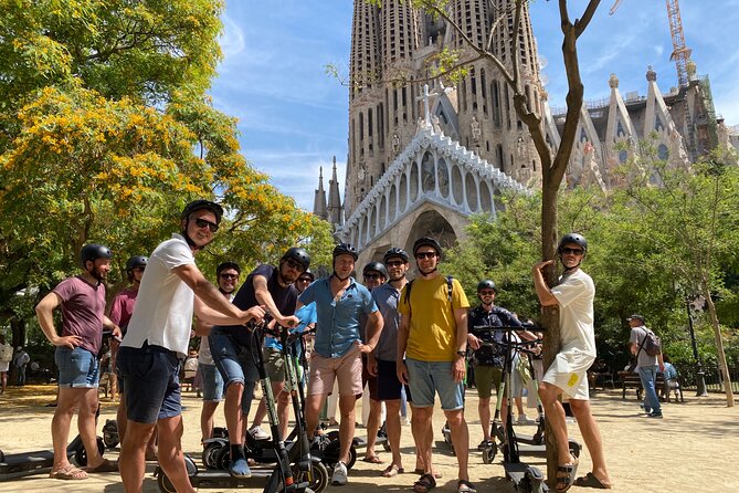 Barcelona Sagrada familia Electric Scooter or E-Bike Tour - Starting in Ciutat Vella: why Calle Regomir sets you up