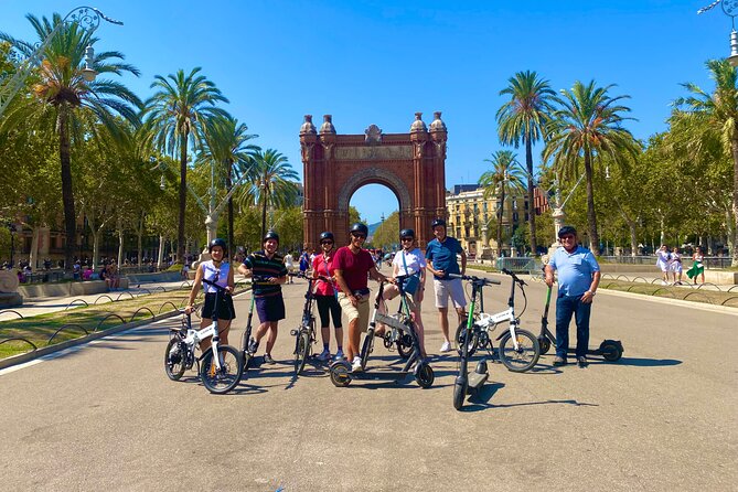 Barcelona Sagrada familia Electric Scooter or E-Bike Tour - Electric scooter or e-bike: the comfort and rules that affect your day