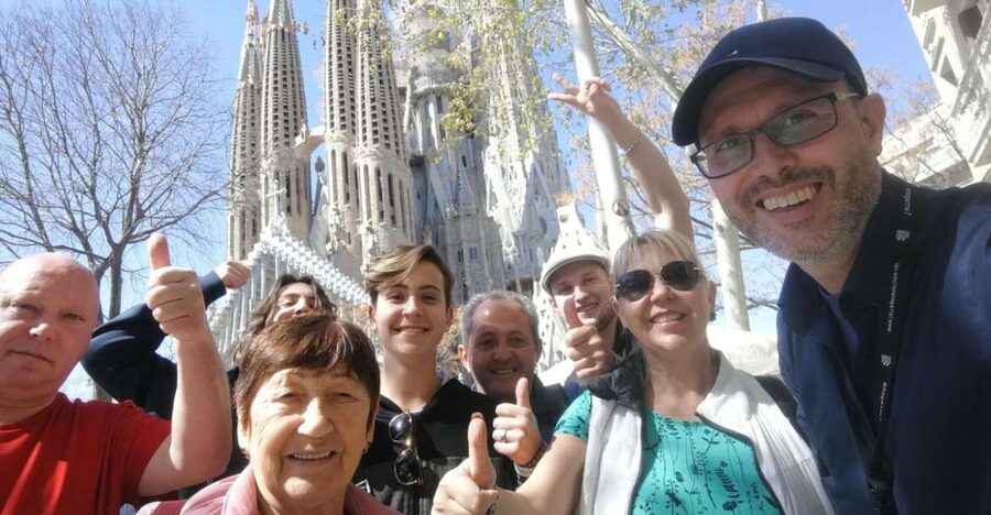 Barcelona & Sagrada Familia Half-Day Tour with Hotel Pickup - Gothic Quarter on foot: medieval streets and Roman echoes