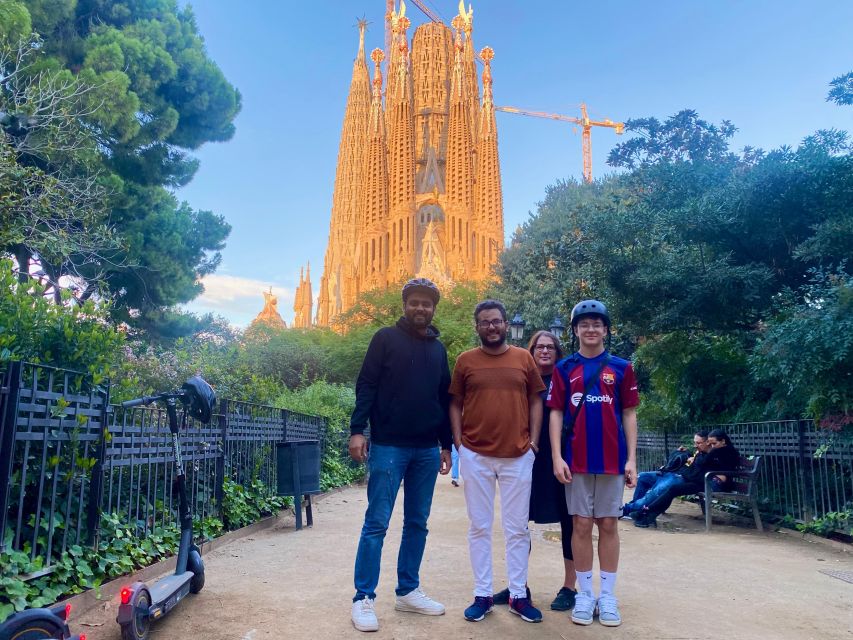 Barcelona: Sagrada Familia Private E-Scooter Tour - Key highlights worth looking forward to