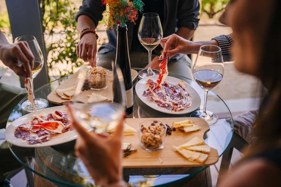 Barcelona: Sailing Cruise & Vineyard Tour with Wine Tasting - Alella winery visit in a 14th-century setting