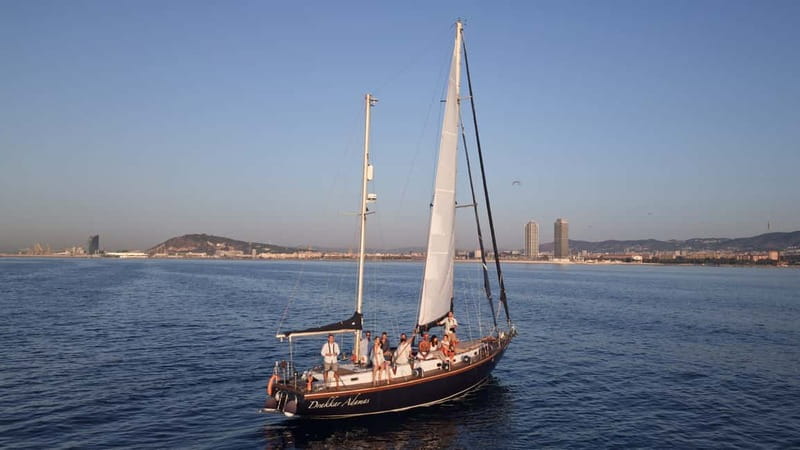 Barcelona: Sailing on a Classic Ketch Boat with tapas & cava - Open water moments: swimming and paddle boarding when conditions allow