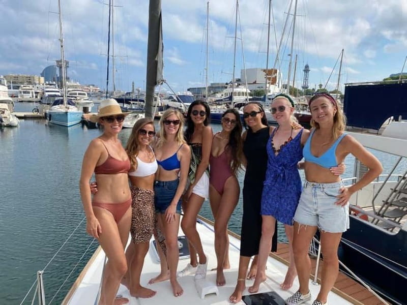 Barcelona: Sailing Tour with Tapas, Drinks and Swim Stop - Hands-on sailing: you steer, or you lounge, your call