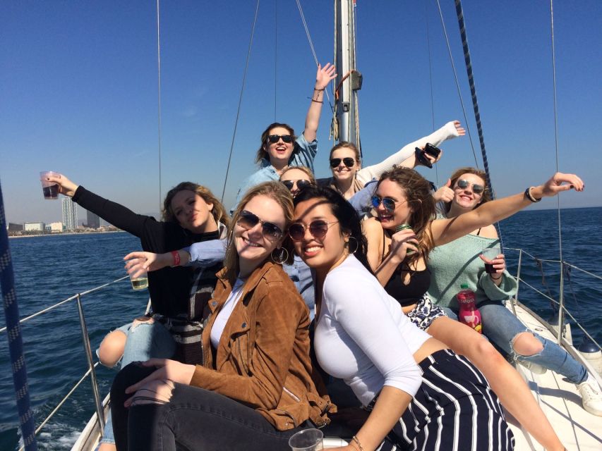 Barcelona: Sailing Tour with Vermouth and Drinks - The actual flow of your 1.5 hour coastal cruise (with room to breathe)
