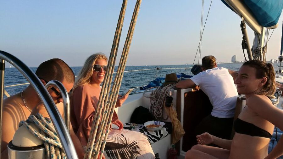 Barcelona: Sailing Trip with Drinks and Snacks - Price and value: $40 for drinks, snacks, and a swim stop