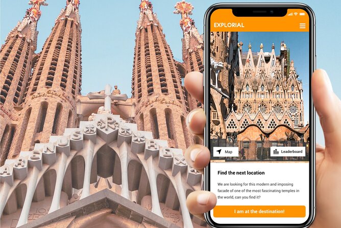 Barcelona Scavenger Hunt and Sights Self-Guided Tour - Getting started at Pg. de Gràcia, 35 with your app code