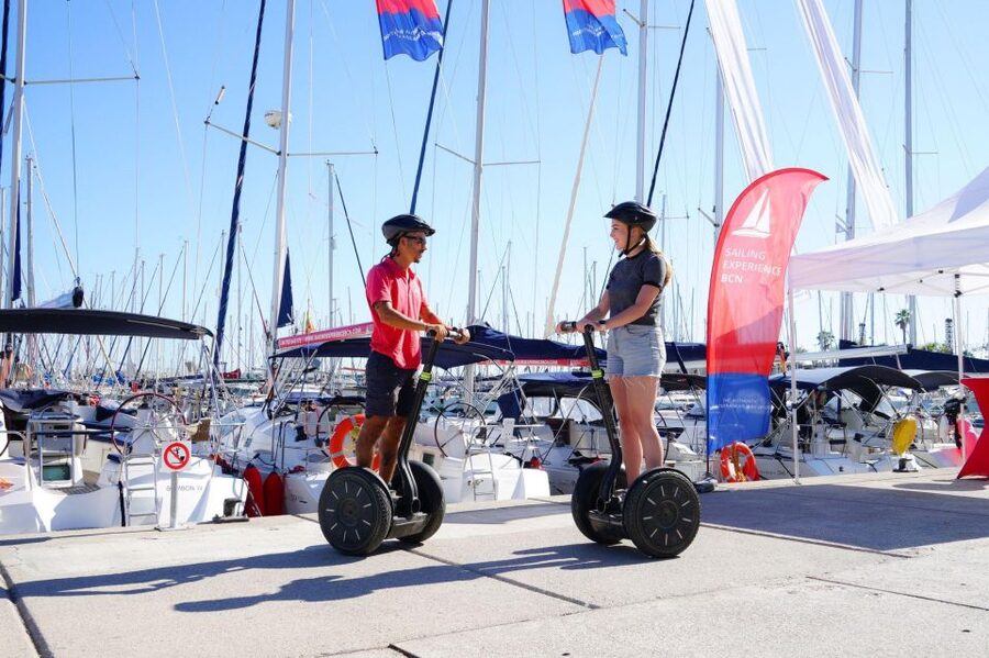 Barcelona: Segway Tour & Sailing Experience - The 1.5-hour yacht sail: what you get from the skipper-led cruise