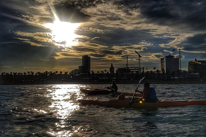 Barcelona Skyline Kayaking Coupled with Delicious Tapas - Meeting the water at Club Natació Barcelona
