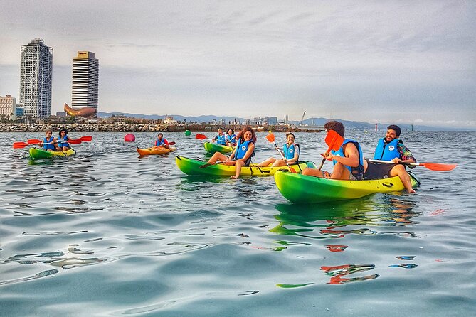Barcelona Skyline Kayaking Coupled with Delicious Tapas - Getting kayak-ready: training that fits beginners