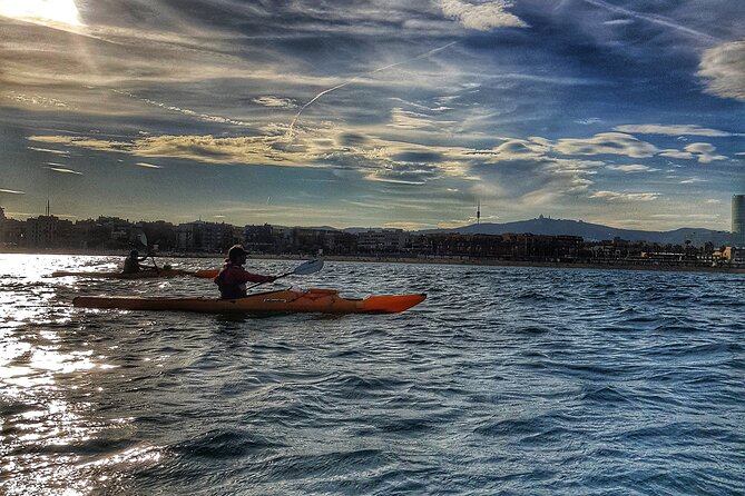 Barcelona Skyline Kayaking Coupled with Delicious Tapas - The part you’ll remember: manageable waves and guided confidence