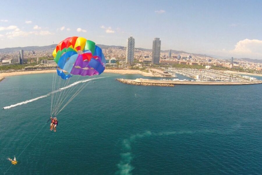 Barcelona: Small-Group Parasailing Experience - The speedboat ride: the 30-minute warm-up for the main event