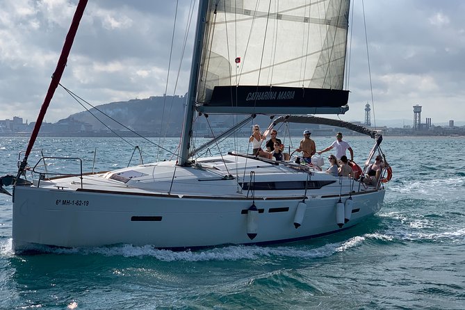 Barcelona Small Group Sailing with Snacks and Cava - Cava, Snacks, and the Swim Moment (If the Sea Allows It)