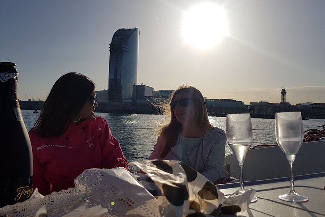 Barcelona Small Group Sailing with Snacks and Cava - Your Captain Changes the Tone, in a Good Way