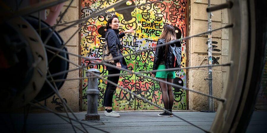 Barcelona | Street Art Bike tour - How a bike tour turns Barcelona’s street art into a real experience