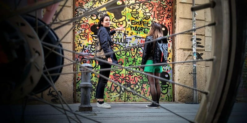 Barcelona | StreetArt Bike Tour Moco Museum - From CCCB energy to MACBA edge, how the route starts shaping your street art lens