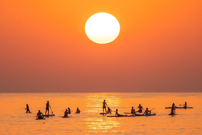 Barcelona: Sunrise Paddle Surf with Instructor and Photos - Learning the basics at your pace, without feeling rushed