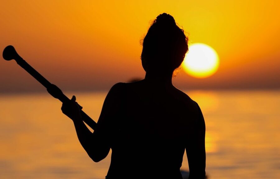 Barcelona: Sunrise Paddleboarding with Instructor and Photos - The sunrise paddle: photos, calm water, and guided views