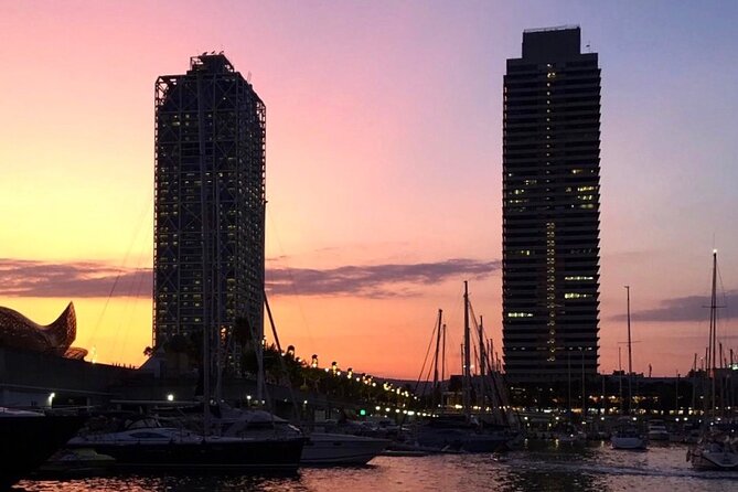 Barcelona Sunset Sailing with Open Bar of Cava and Snacks - Unlimited Cava and Snacks, What You Should Expect