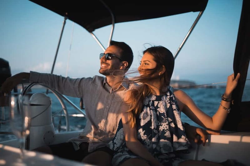 Barcelona: Sunset Skyline Cruise with Cava and Snacks - The guide and crew vibe: friendly names you may hear