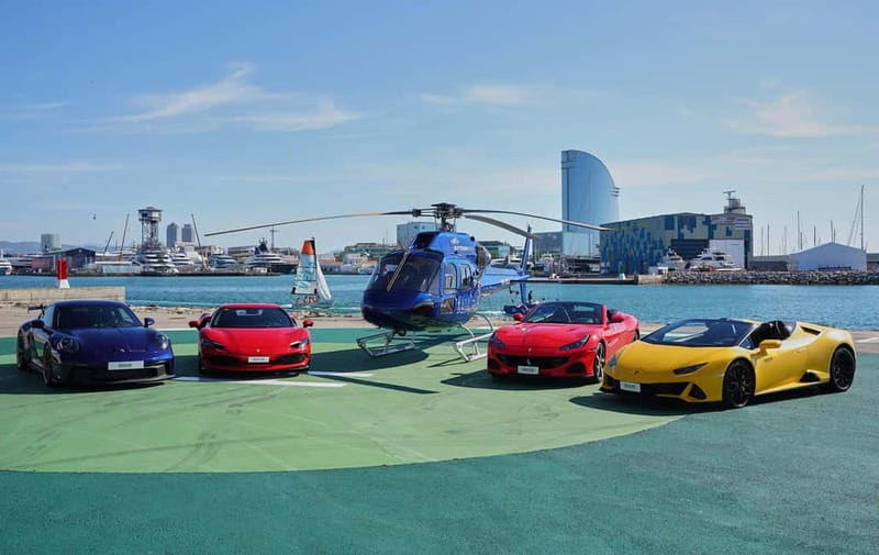 Barcelona: Supercar Driving and Helicopter Experience - The 20-Minute Supercar Drive: Instruction, Coast Views, and a Real Route