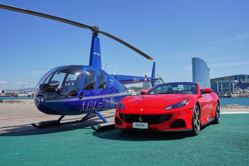 Barcelona: Supercar Driving and Helicopter Experience - Entering the Moment at C/ del Dr. Aiguader, 5, 7 (Barceloneta Area)