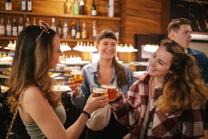 Barcelona: Tapas Food Crawl Walking Tour with Tastings - Drinks included: cava, wine, vermouth, and smart pacing
