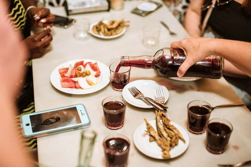 Barcelona: Tapas, Wine & History Tour of the Old Town - Aperitif first: cava and vermouth in a bar that has seen a century and more