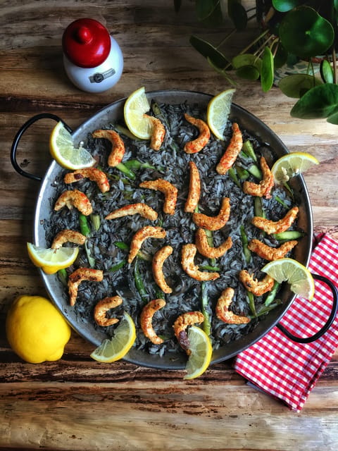Barcelona: Vegan Paella and traditional rice dishes - Where the class starts behind Arenas mall and near Plaza España