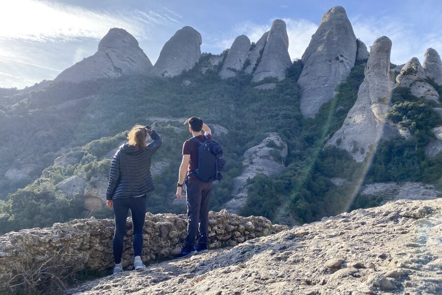 Barcelona: Walking and Horse Riding Day-Trip in Montserrat - Montserrat National Park walk: plants, wildlife, and viewpoint payoff