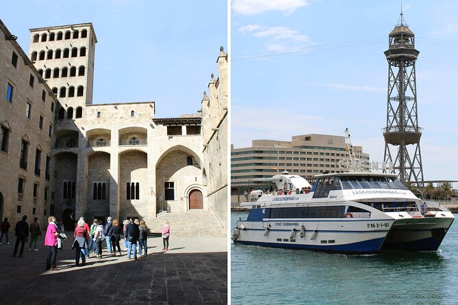 Barcelona walking tour Gothic Quarter and Ramblas+Boat trip - Getting your Barcelona bearings, the easy way