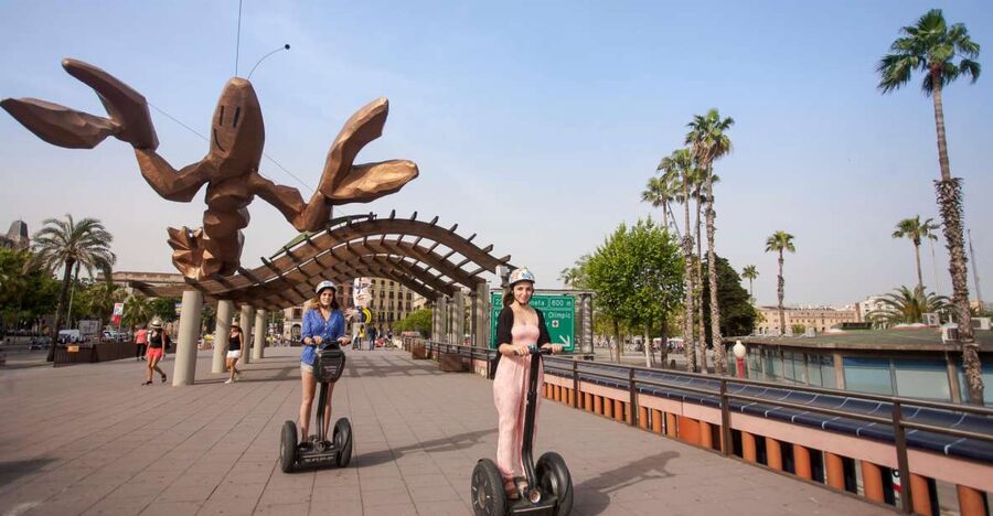Barcelona: Welcome to Barcelona Segway Tour - First wheels: what it feels like to ride in Barcelona
