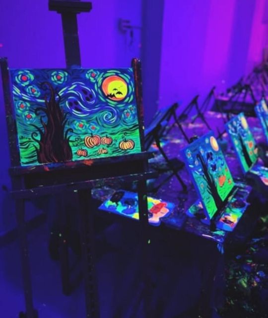 Barcelona: Wine and Van Gogh Paint and Sip Painting Class - Key Things to Know Before You Go